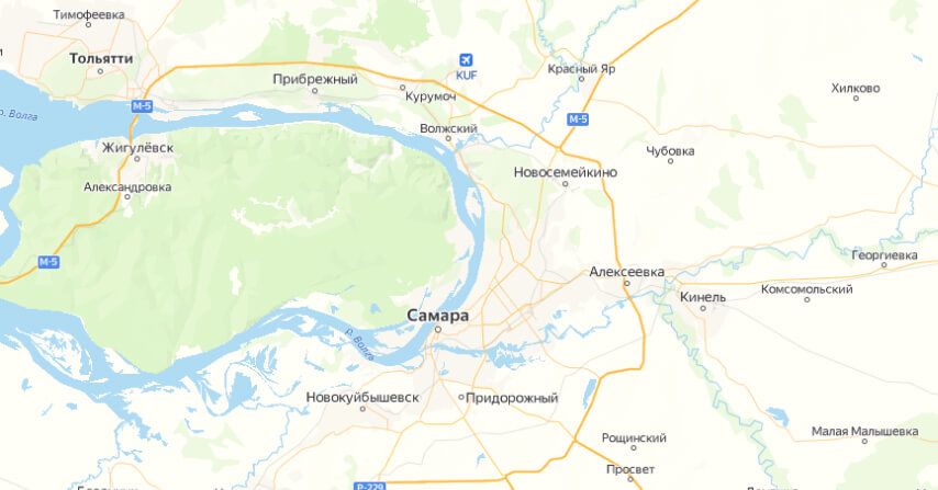 Обслуживаем все районы Самары
